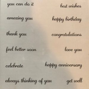 Stampin’ Up! Express Yourself